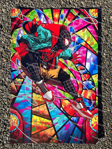 Stained Glass Kid Arachnid