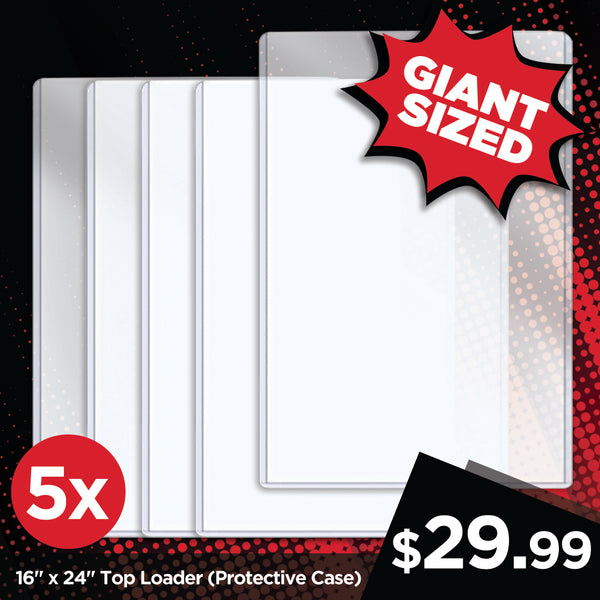 16" X 24" TOPLOADER (5 PER PACK)