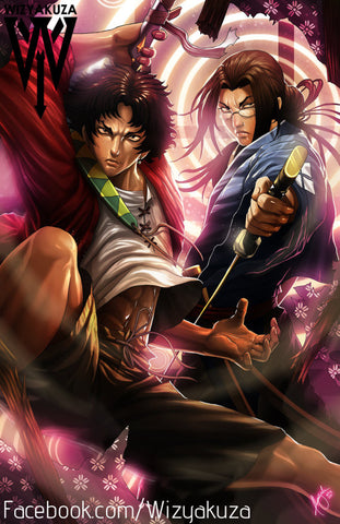 Two Samurais - Wizyakuza.com