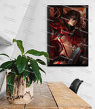Red Scissor Blade