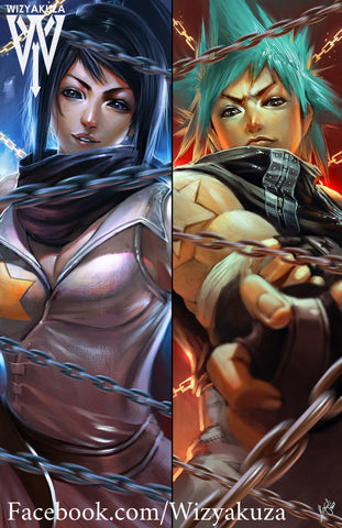 Warrior and the Weapon Split - Wizyakuza.com