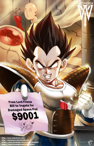 Over 9000 - Wizyakuza.com