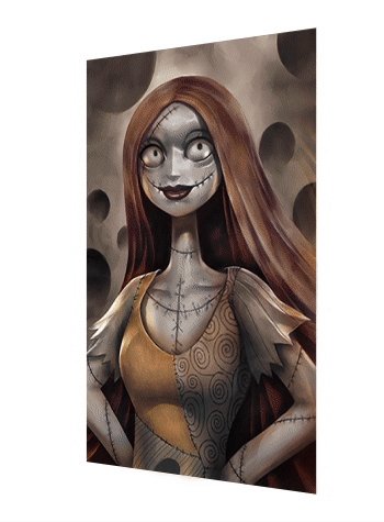 Nightmare Before Christmas Sally Gif