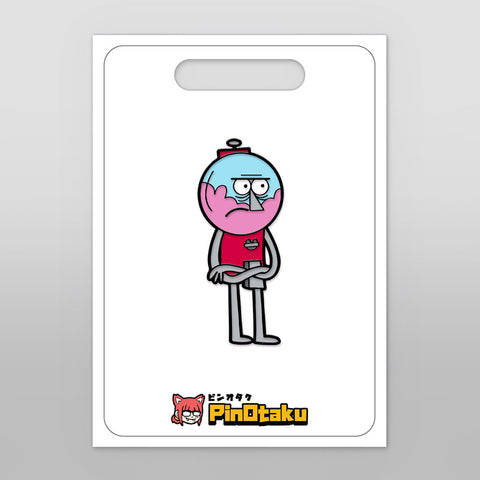 Grumpy Gumball [Enamel Pin]