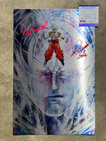 Saiyan Susanoo Pt.1 [Metal] [Autographed] [w/ PSA Authentication]