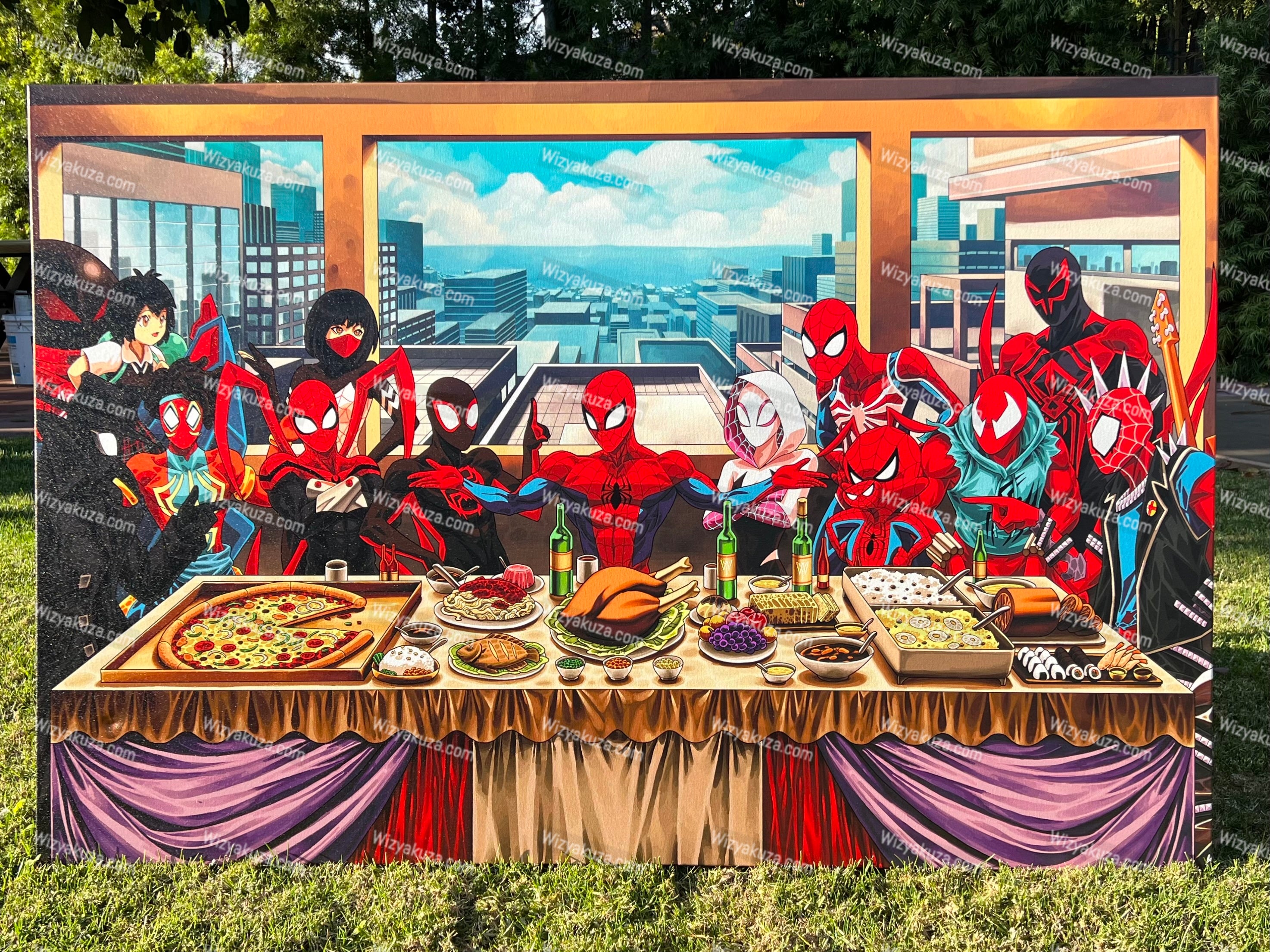 最後の晩餐 The last supper 3D Psy Art 海外輸入 The Last Spider Supper [Website Exclusive] | Wizyakuza.com