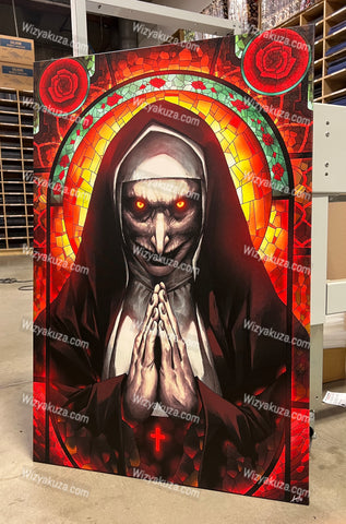 Stained Glass Nun