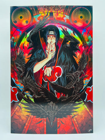 Stained Glass Ninja of Crows [Foil Print] [Limited 10 Pcs]