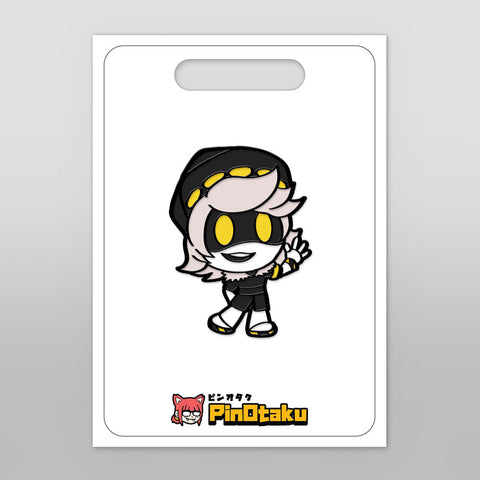 Cheerful Chrome Hunter [Enamel Pin]