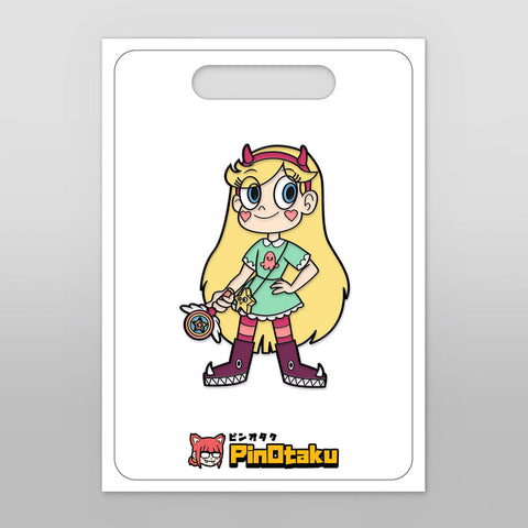 Cheerful Fantasy Heroine [Enamel Pin]