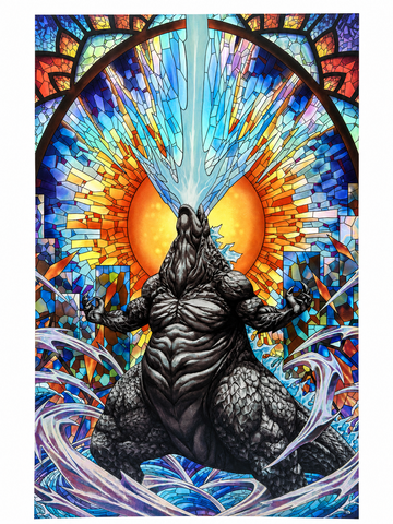 Stained Glass Atomic Breath [Foil Print] [Limited]