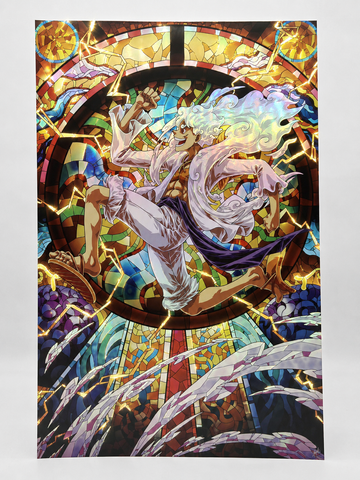 Stained Glass Straw Hat [Foil Print] [Limited]