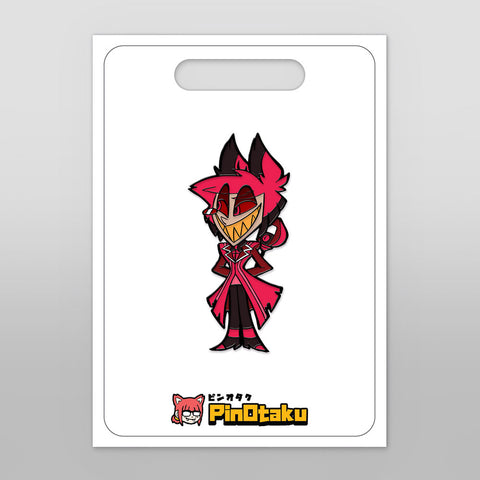 Crimson Broadcast Devil [Enamel Pin]