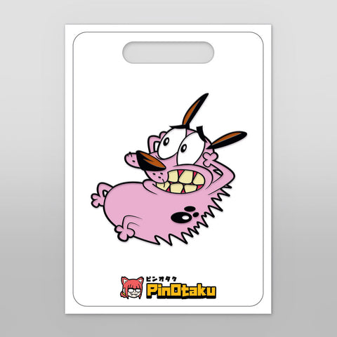 Frightened Mutt [Enamel Pin]