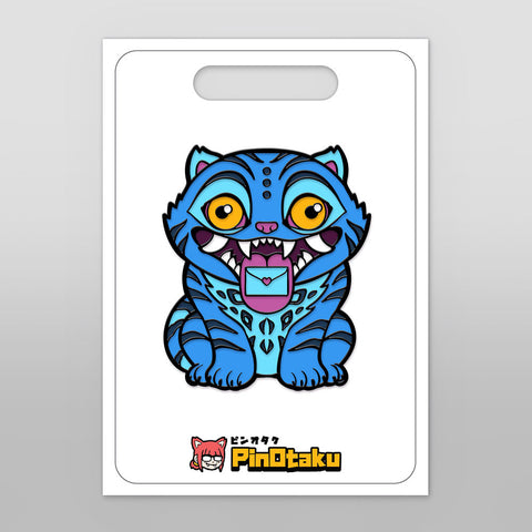 Loveable Derp Cat [Enamel Pin]