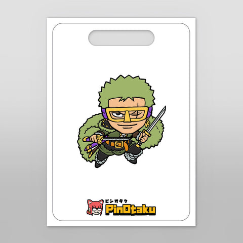 Emerald Swordsman [Enamel Pin]