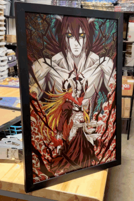 Kono Subarashi Anime' Poster, picture, metal print, paint by Lord Omega