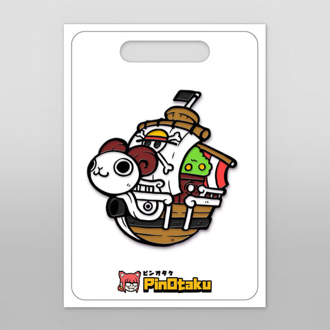 Goat Ship [Enamel Pin]