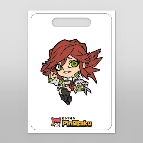 Scissor Scrapper [Enamel Pin]