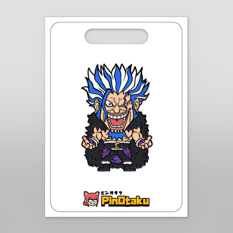 Rocky Pirate Captain [Enamel Pin]