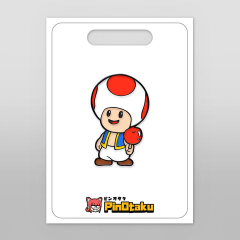 Mushroom Munchies [Enamel Pin]