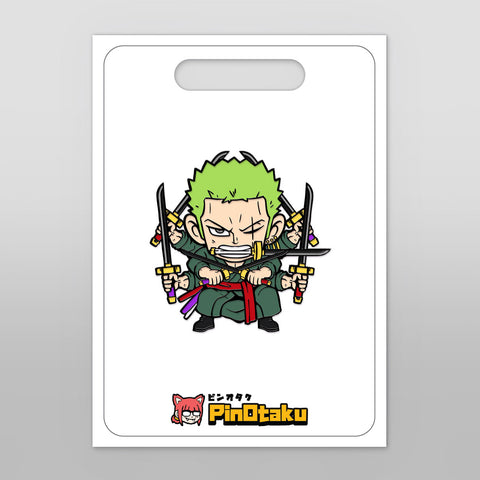 Ninefold Swordsman [Enamel Pin]