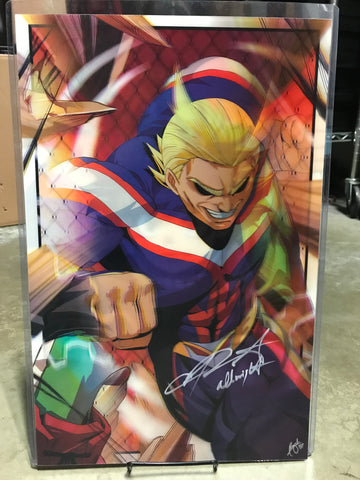 3D Transition [Passing of Power] Lenticular Print [Autographed] - Wizyakuza.com