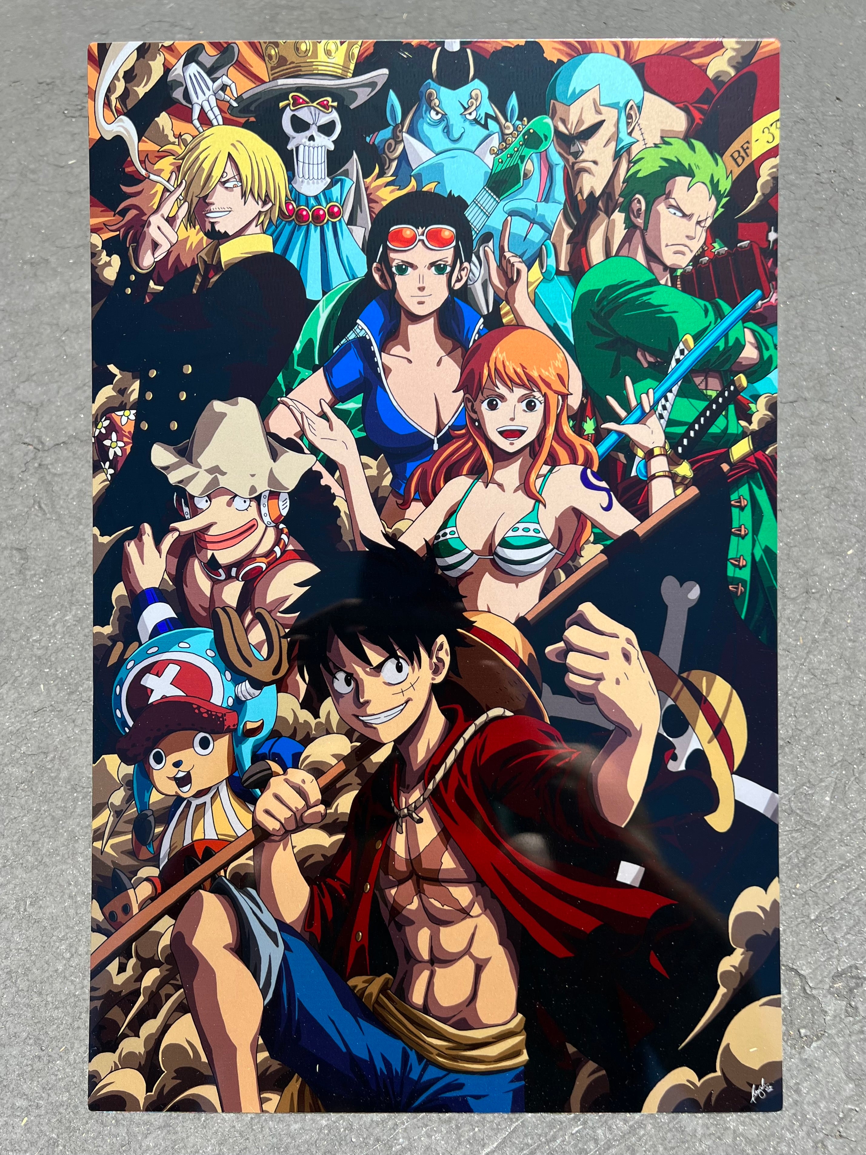 The Straw Hat Crew [Metal] [Limited 15 Pcs] | Wizyakuza.com