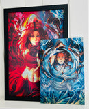 3D Transition [Blood & Water] Lenticular Print [GIANT SIZED]