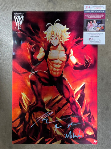 Demonic Captain [Metal Print] [2019 SDCC Exclusive] [Autographed] [w/ JSA Authentication]