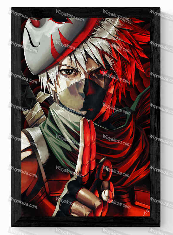 ウェア Kakashi Hatake Kakashi with Nin Dogs All Over Print Full Zip Hoodie