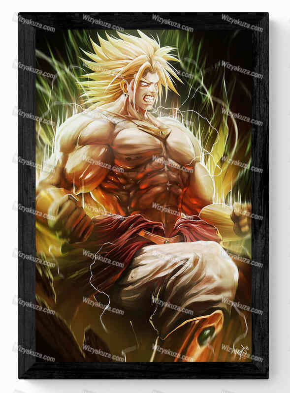 Broly by Wizyakuza  Dragon ball super artwork, Anime dragon ball super,  Anime dragon ball