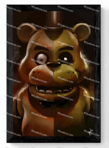 Five Nights in Anime Golden Freddy Poster for Sale by