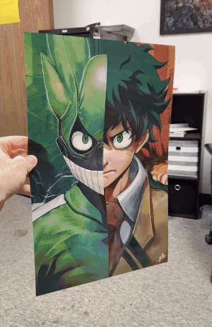 Naruto/Demon Slayer/DBZ/One Piece 3D Lenticular Poster Flip Gradient  Painting Home Decor Anime Wallpaper Artwork Gifts - Price history & Review  | AliExpress Seller - gamesartpainting Store | Alitools.io
