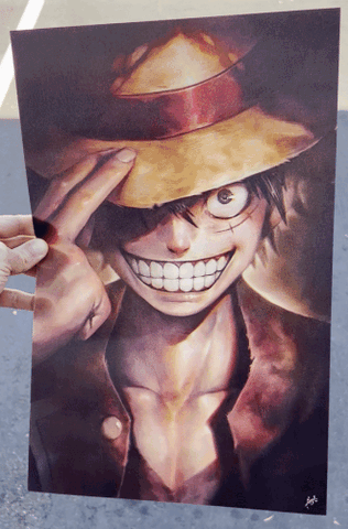 3D Triple Transition [The Straw Hat Legacy] Lenticular Print